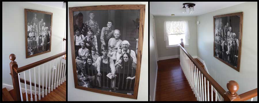 Earl Hamner Home Walton Cast Pic